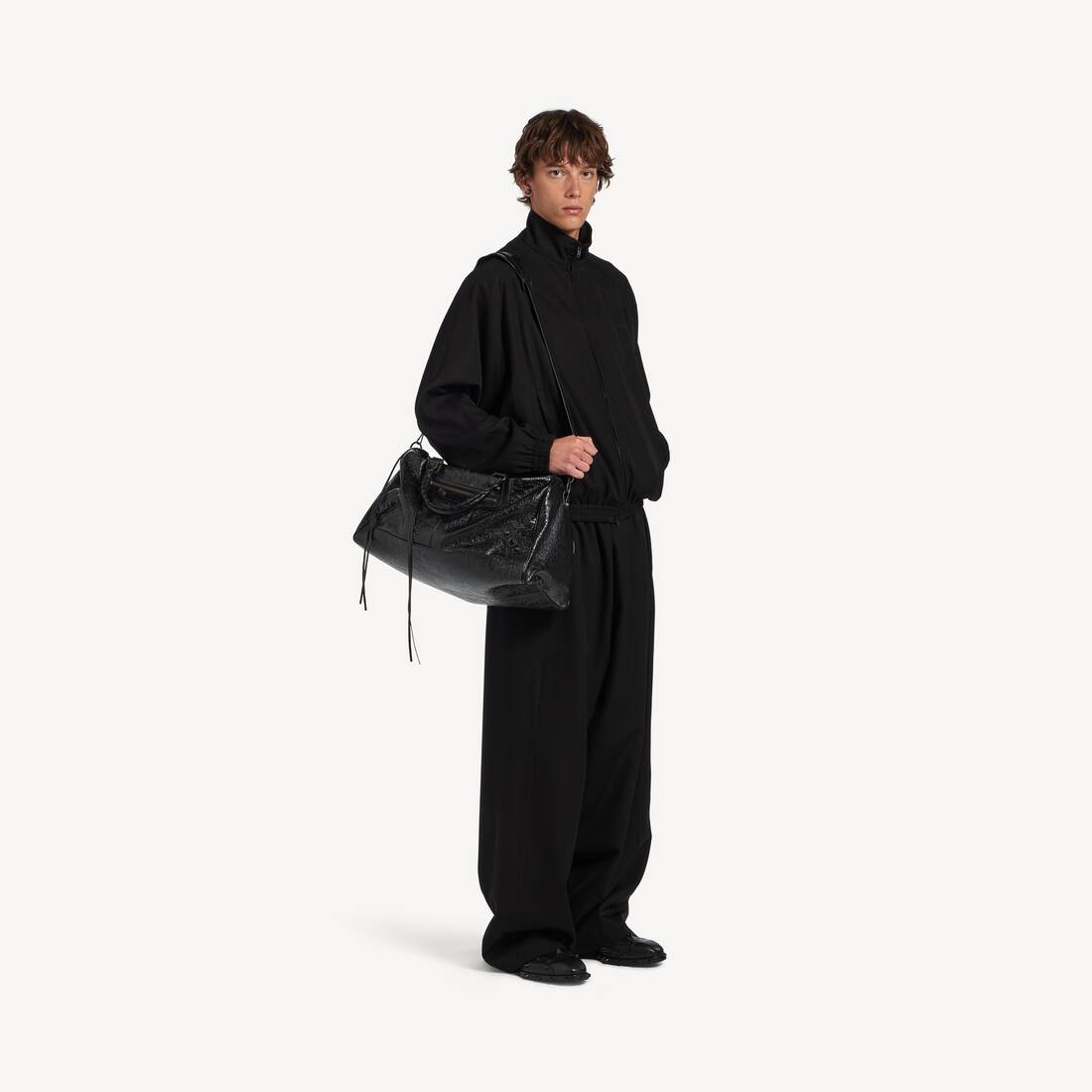 Bolso Le City Boston Grande para Hombre en Negro | Balenciaga Estados Unidos ES - Image 9