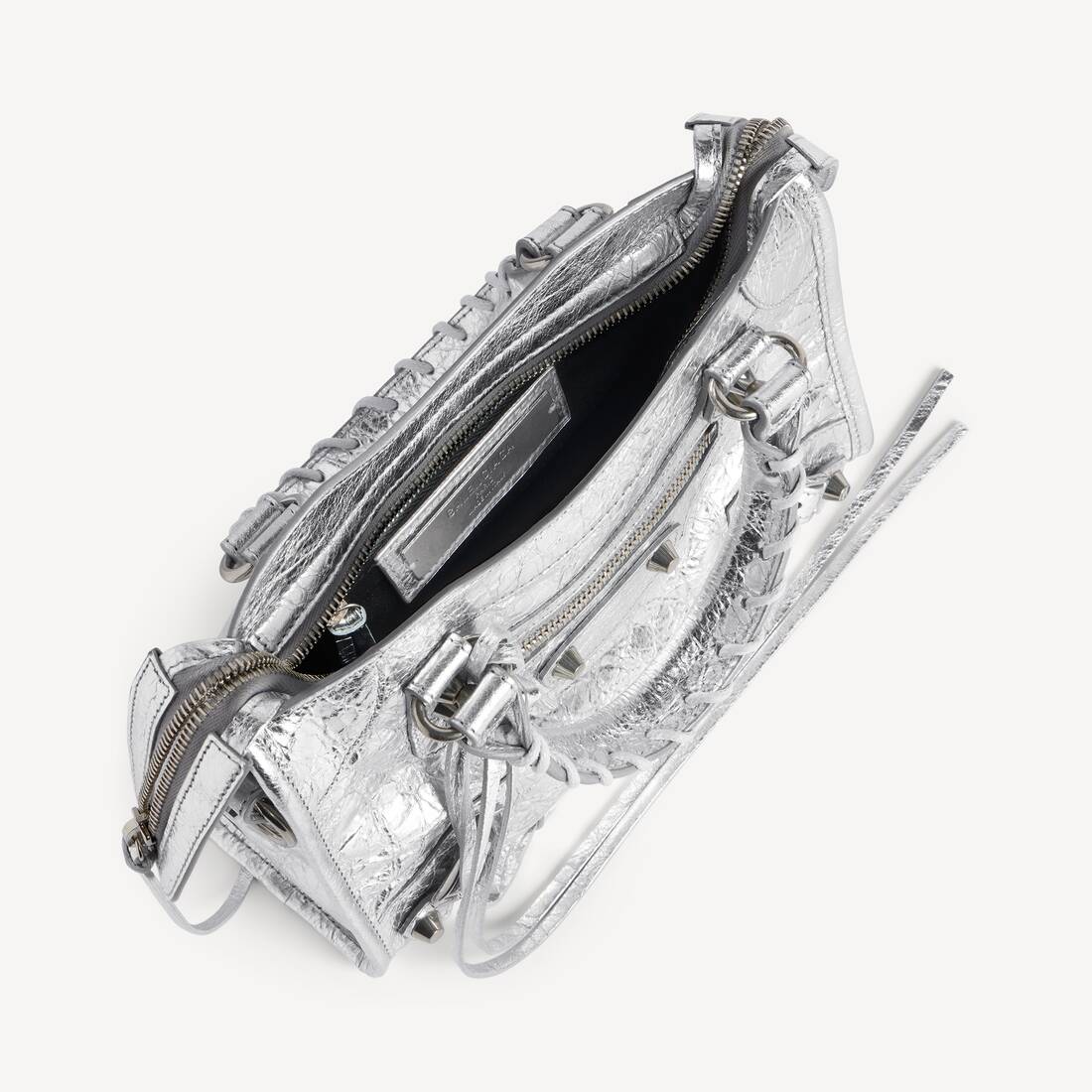 여성 르 시티 백 미니 실버 | 발렌시아가 대한민국 KO - Image 5