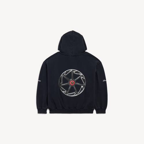 balenciaga i automobili lamborghini medium fit hoodie