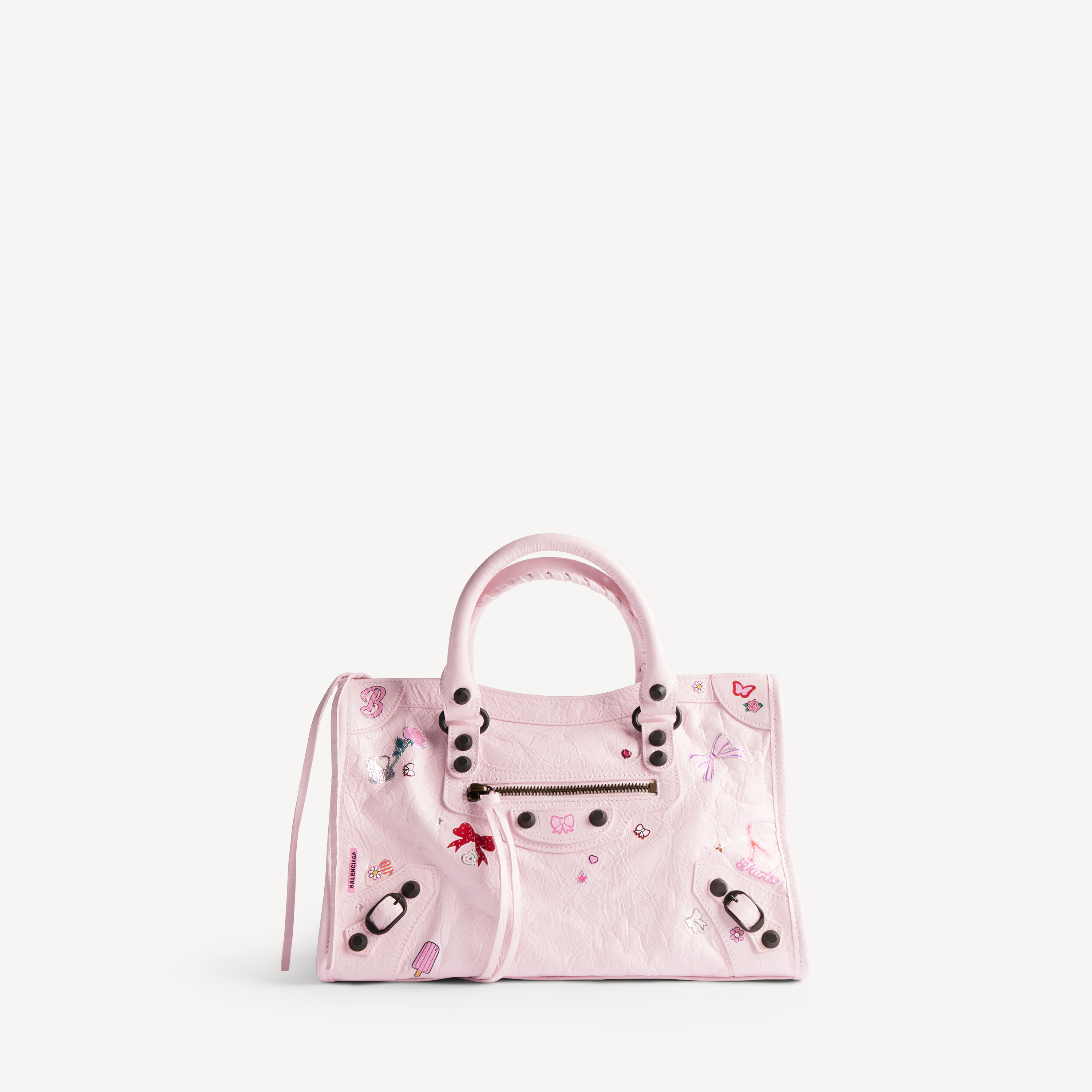 Women's Le City Bag Small in Petal Pink/multicolor