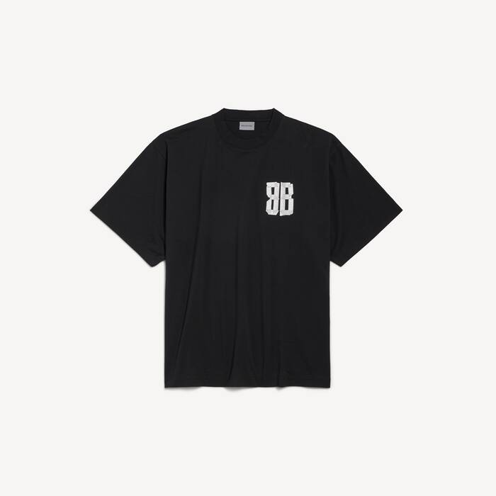 ブラック の ウィメンズ Glitter Tape Type ラージフィット T-シャツ  - ウィメンズ | Balenciaga 日本 JA - Image 1