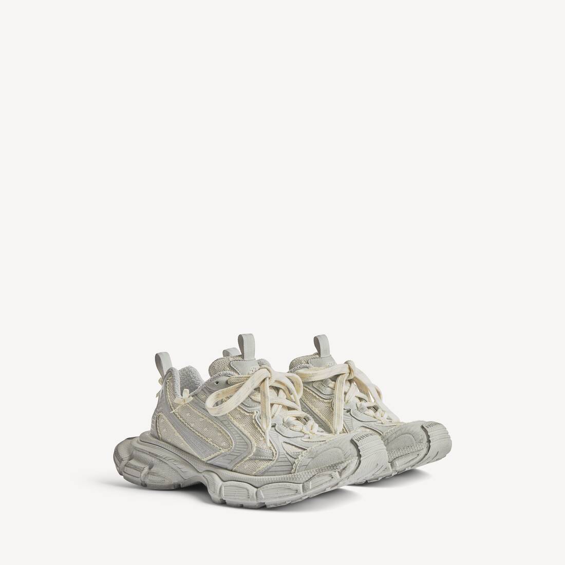 Women's 3xl Tulle Sneaker in Grey/yellow | Balenciaga Canada EN - Image 2