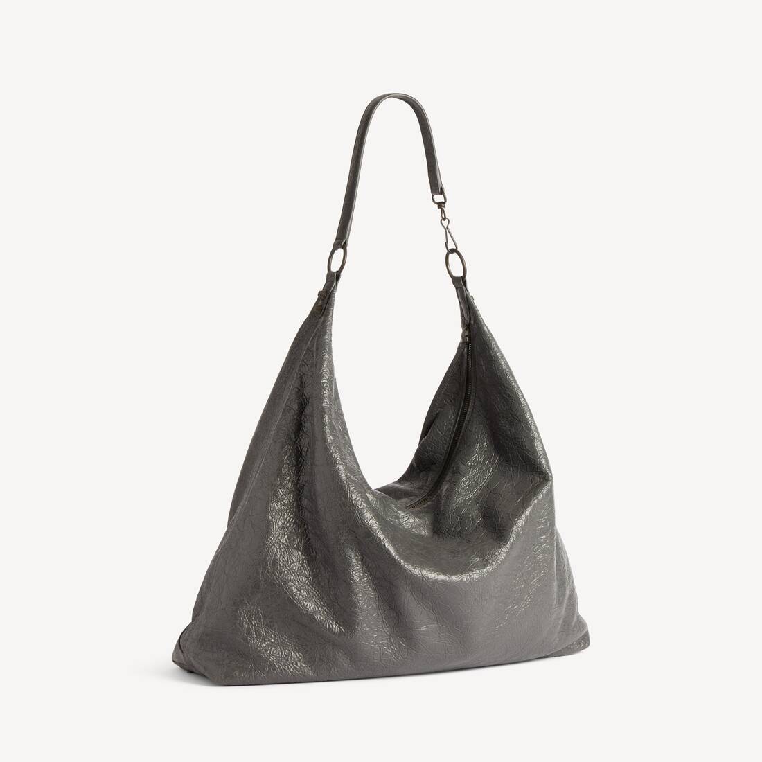 Women's Le City Hobo Bag Large in Volcanic Rock | Balenciaga Netherlands EN - Image 3