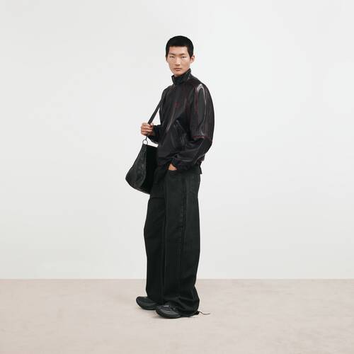 relaxed curved jeans