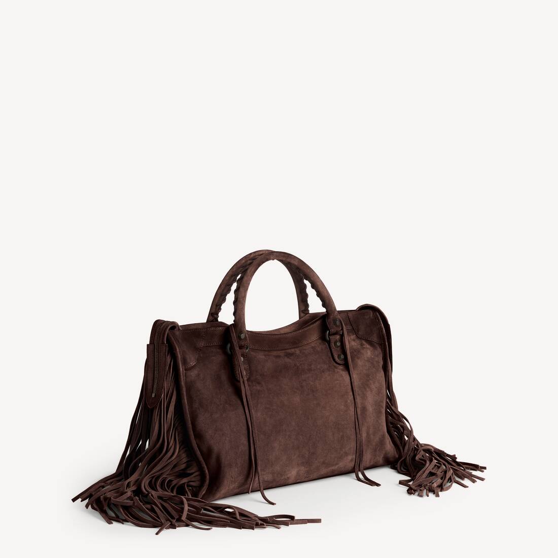 Le City Tasche Mittel f&uuml;r Damen in Hellespresso | Balenciaga Deutschland DE - Image 3