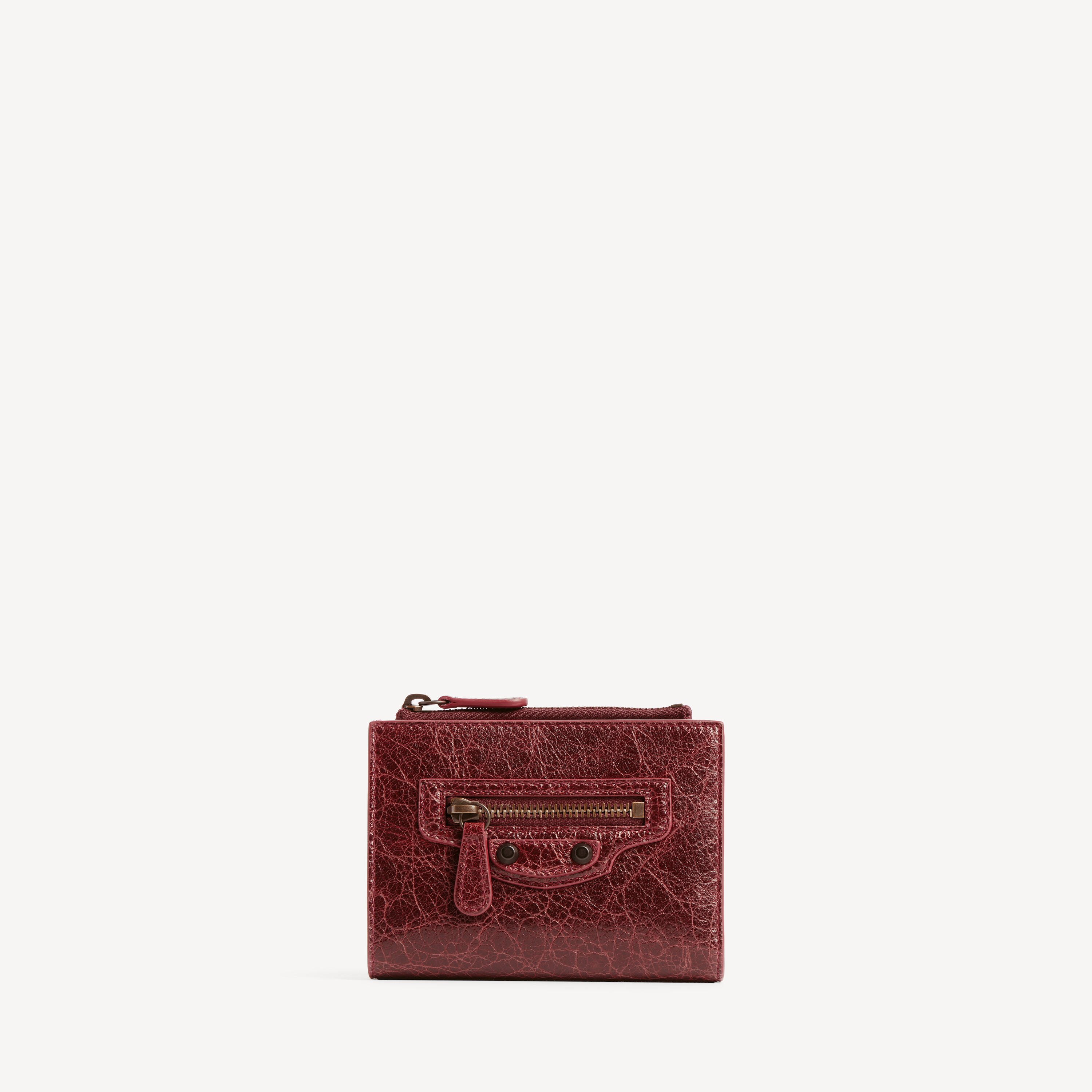Balenciaga portefeuille à deux volets le city