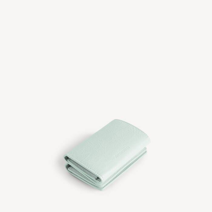 Women's Le City Mini Wallet in Almond Green - Women | Balenciaga United States EN - Image 2
