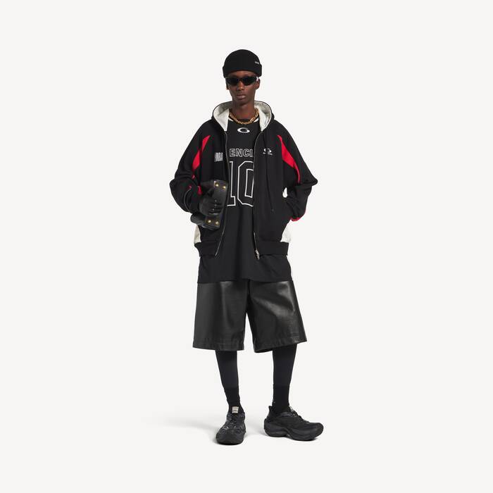 balenciaga | nba collaboration オーバーサイズ ジップアップ フーディ