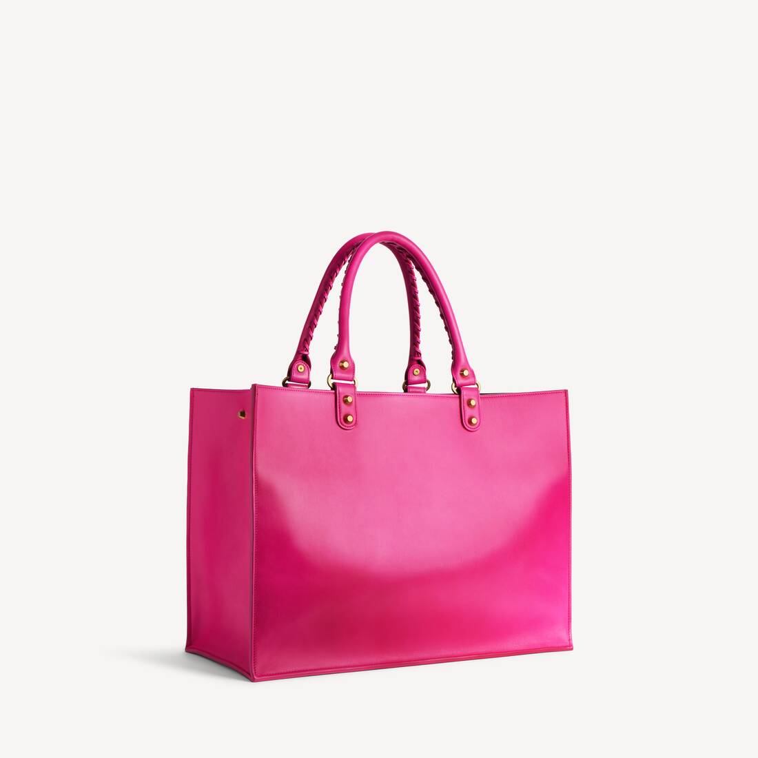 Women's Le City Sleek Tote Bag Large in Hot Pink | Balenciaga Germany EN - Image 3
