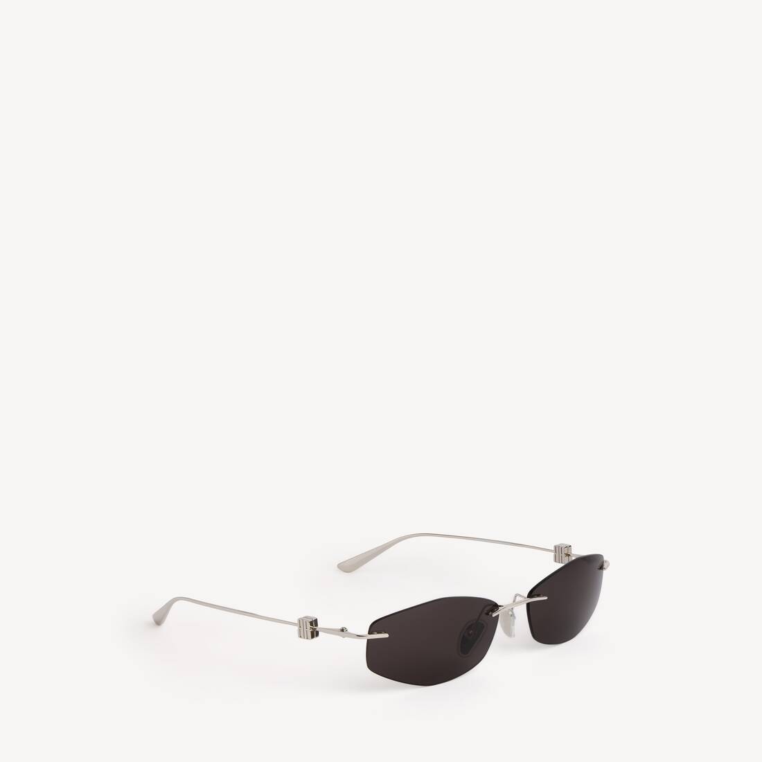 Lunettes De Soleil D-frame Nano pour Femme en Argent | Balenciaga France FR - Image 3