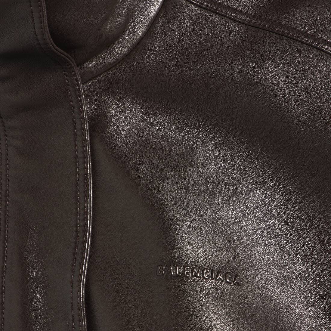 Blouson Sans Manches pour Femme en Moka | Balenciaga Belgique FR - Image 6