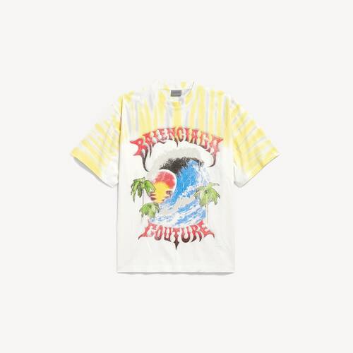 camiseta extreme tie dye ajuste mediano