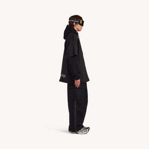 bodies 中綿入りレイヤードフーディ