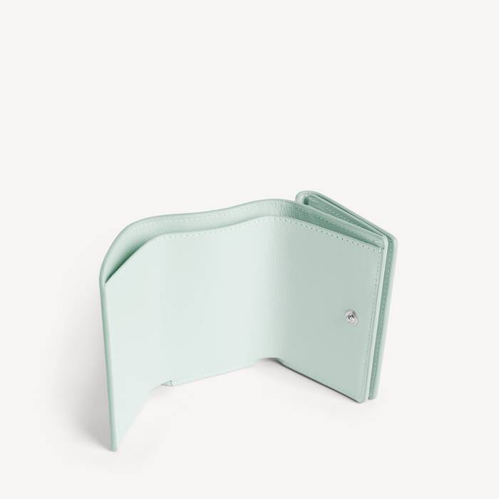Women's Le City Mini Wallet in Almond Green - Women | Balenciaga United States EN - Image 3