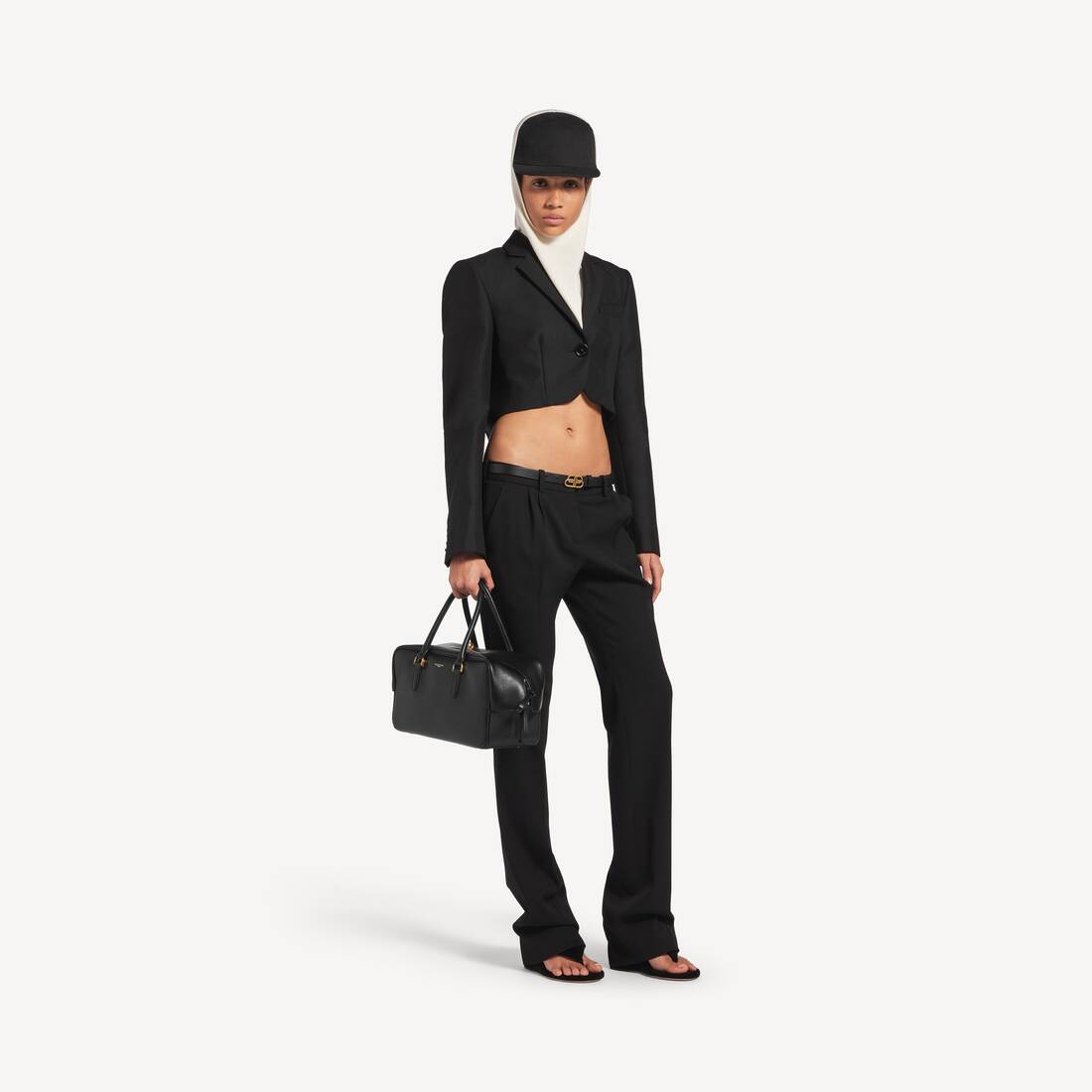 Women's Le 7 Bowling Bag Medium in Black | Balenciaga United States EN - Image 7