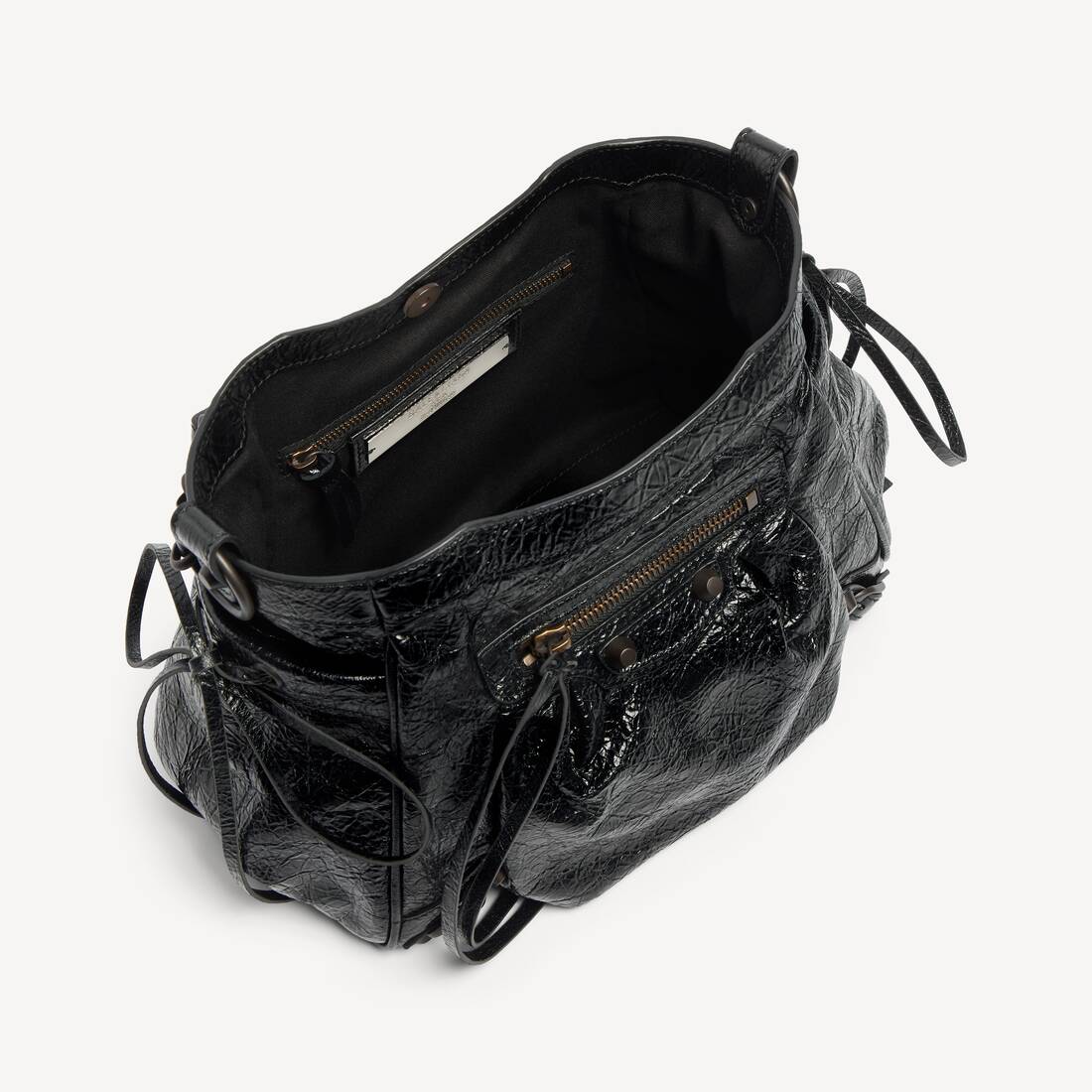 Women's Le City Bucket Bag Small in Black | Balenciaga United States EN - Image 5