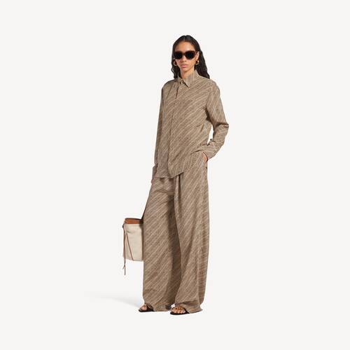 monogram pyjama pants