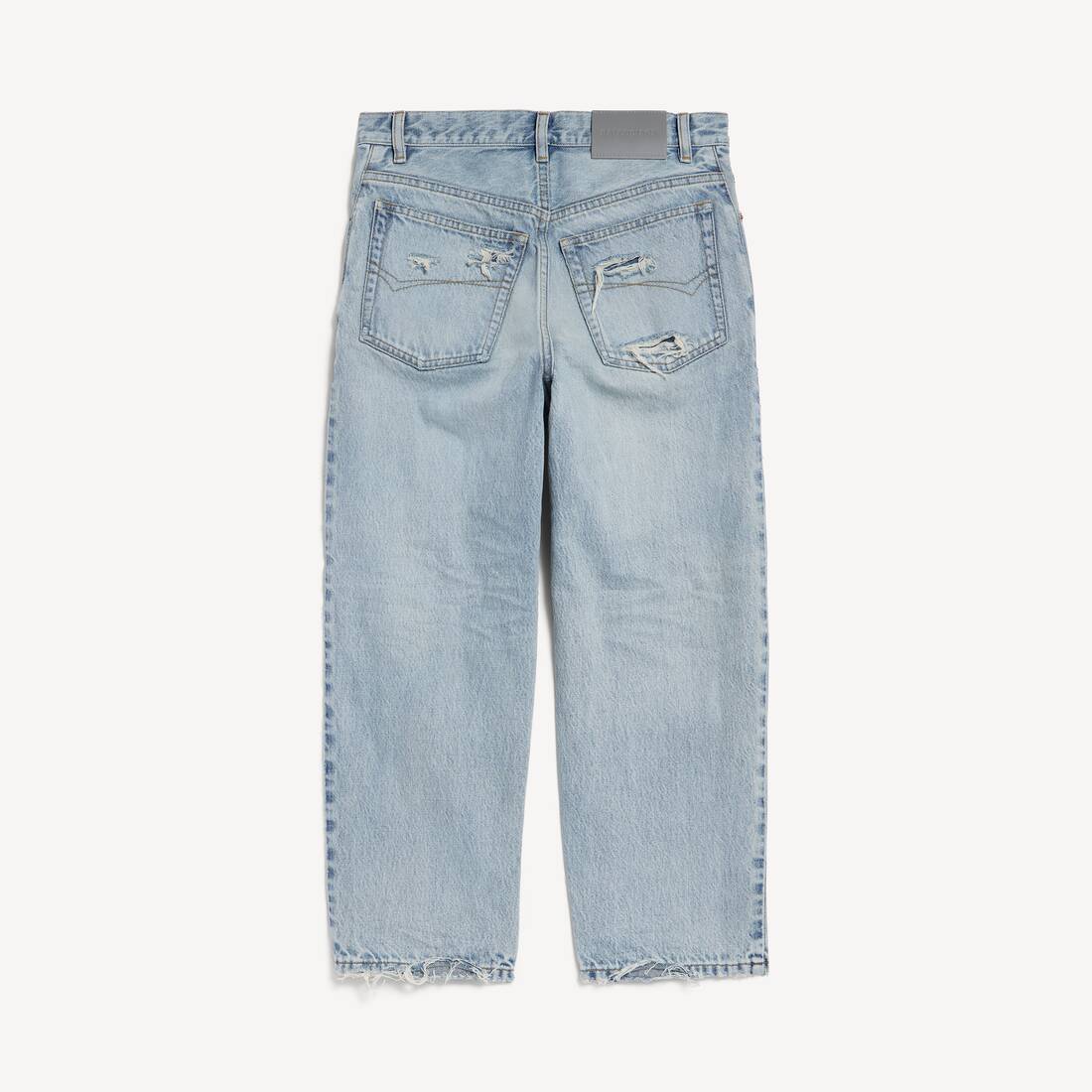 Jackie Caprihose f&uuml;r Damen in Bleach Light Bleu | Balenciaga Deutschland DE - Image 2