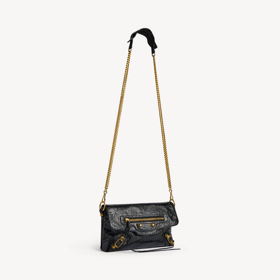 Women's Le City Clutch With Chain in Black | Balenciaga Canada EN - Image 2
