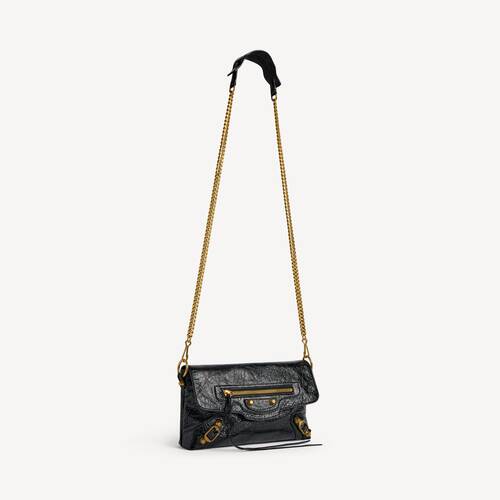 le city clutch with chain