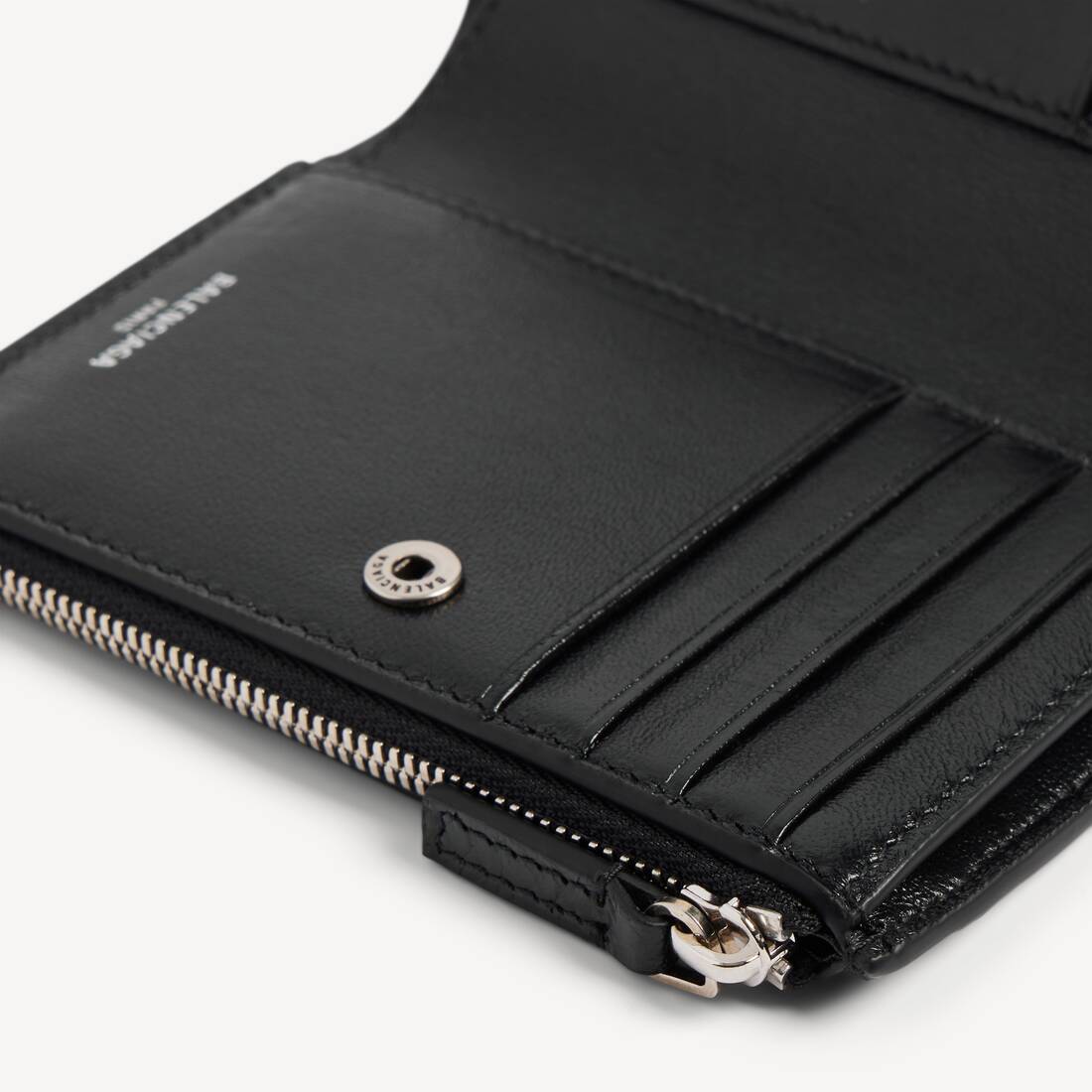 ブラック/マルチカラー の メンズ Cash バーティカル二つ折りカードホルダー | Balenciaga 日本 JA - Image 3