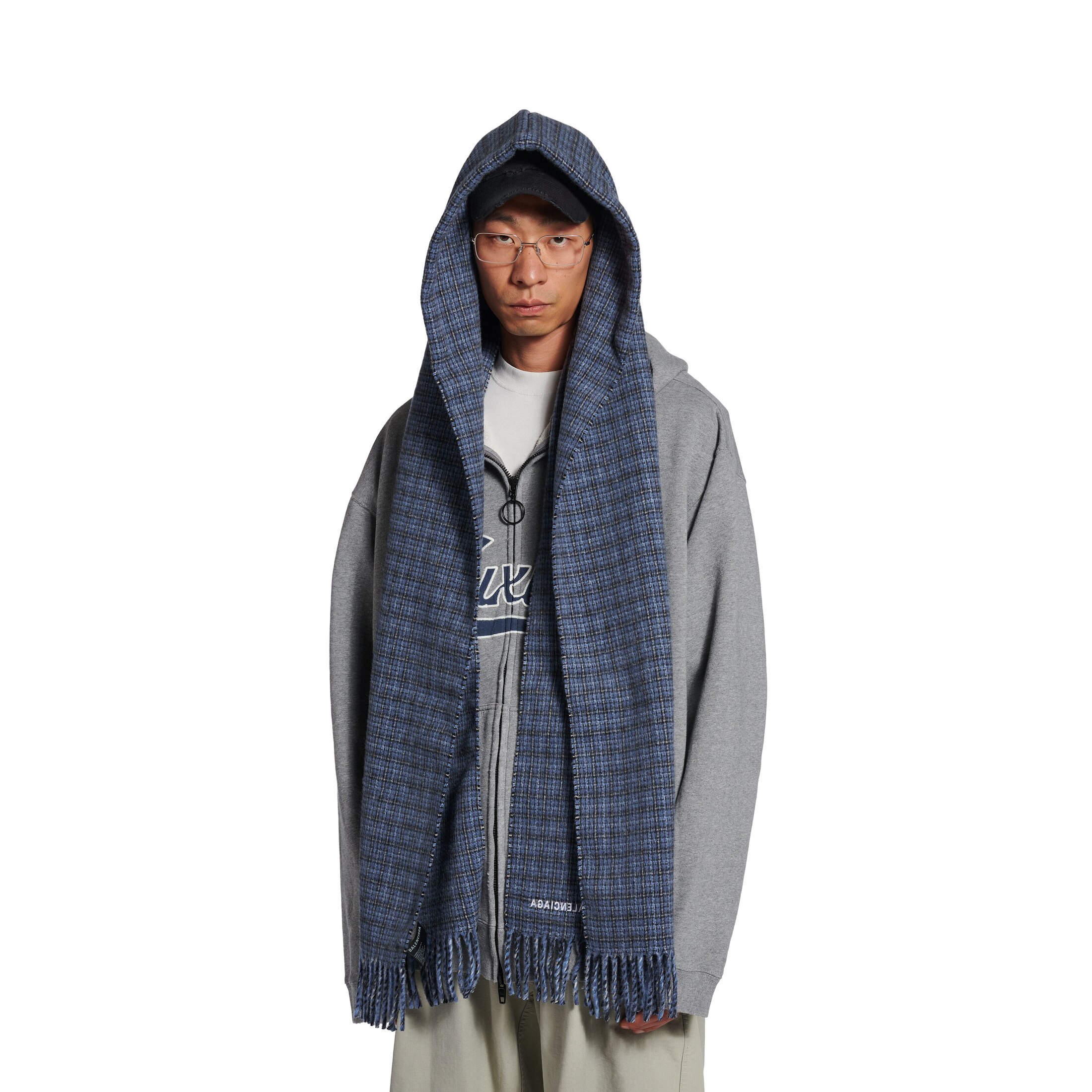 hooded scarf