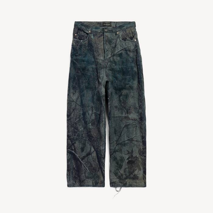 Men's Baggy Pants in Brown - Men | Balenciaga Australia EN - Image 2