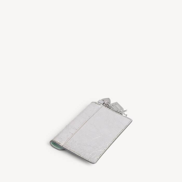 Women's Token Card Holder in Almond Green - Women | Balenciaga Australia EN - Image 2
