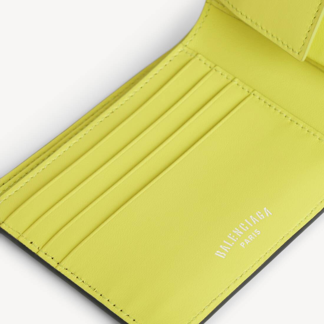Men's Select Square Folded Coin Wallet in Black | Balenciaga United Kingdom EN - Image 4