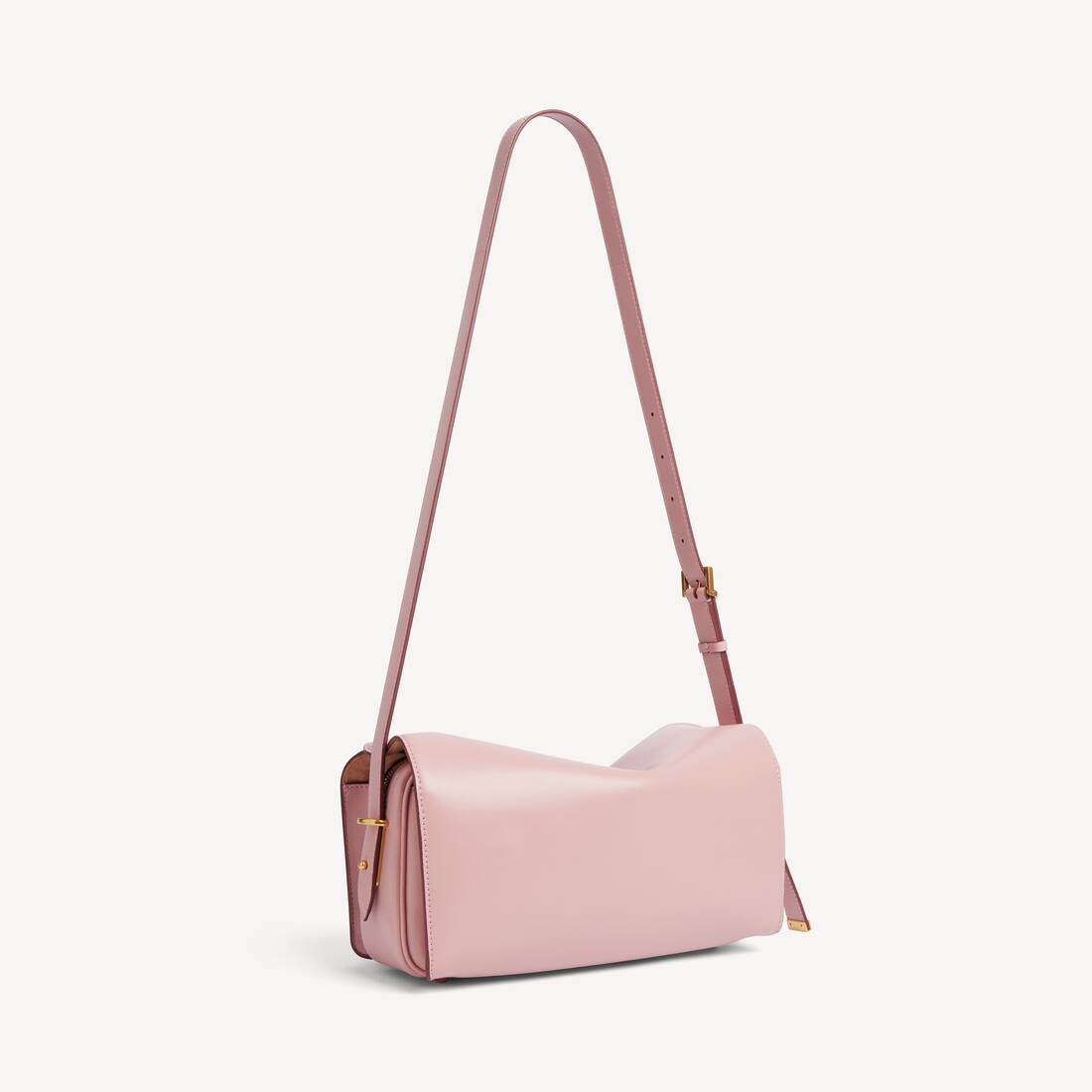 Sac Port&eacute; &Eacute;paule Le 7 Moyen pour Femme en Rose Quartz | Balenciaga France FR - Image 3
