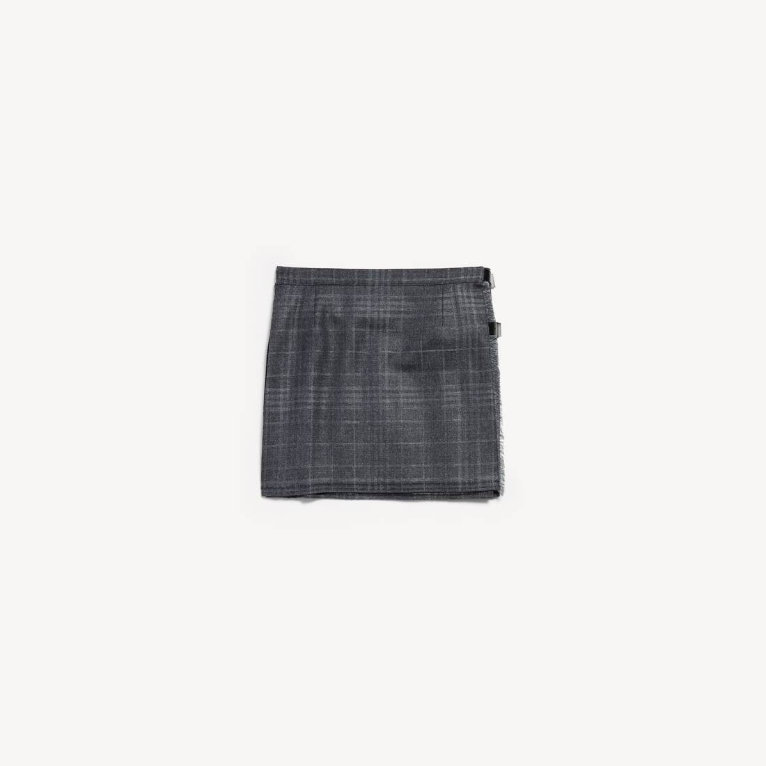 Women's Pleated Mini Skirt in Grey | Balenciaga Zimbabwe EN - Image 2