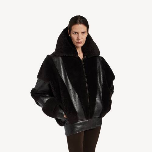 high collar jacket