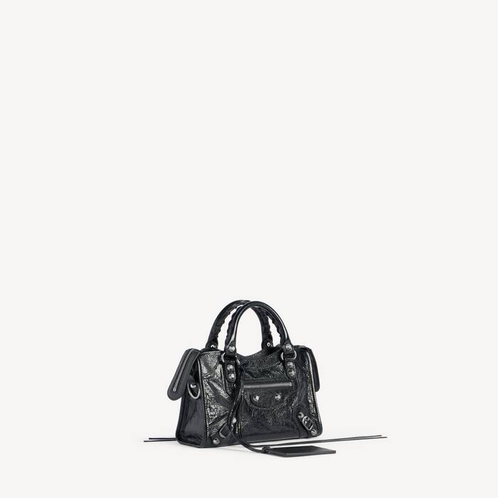 Sac Le City Mini pour Femme en Noir - Femme | Balenciaga Belgique FR - Image 2