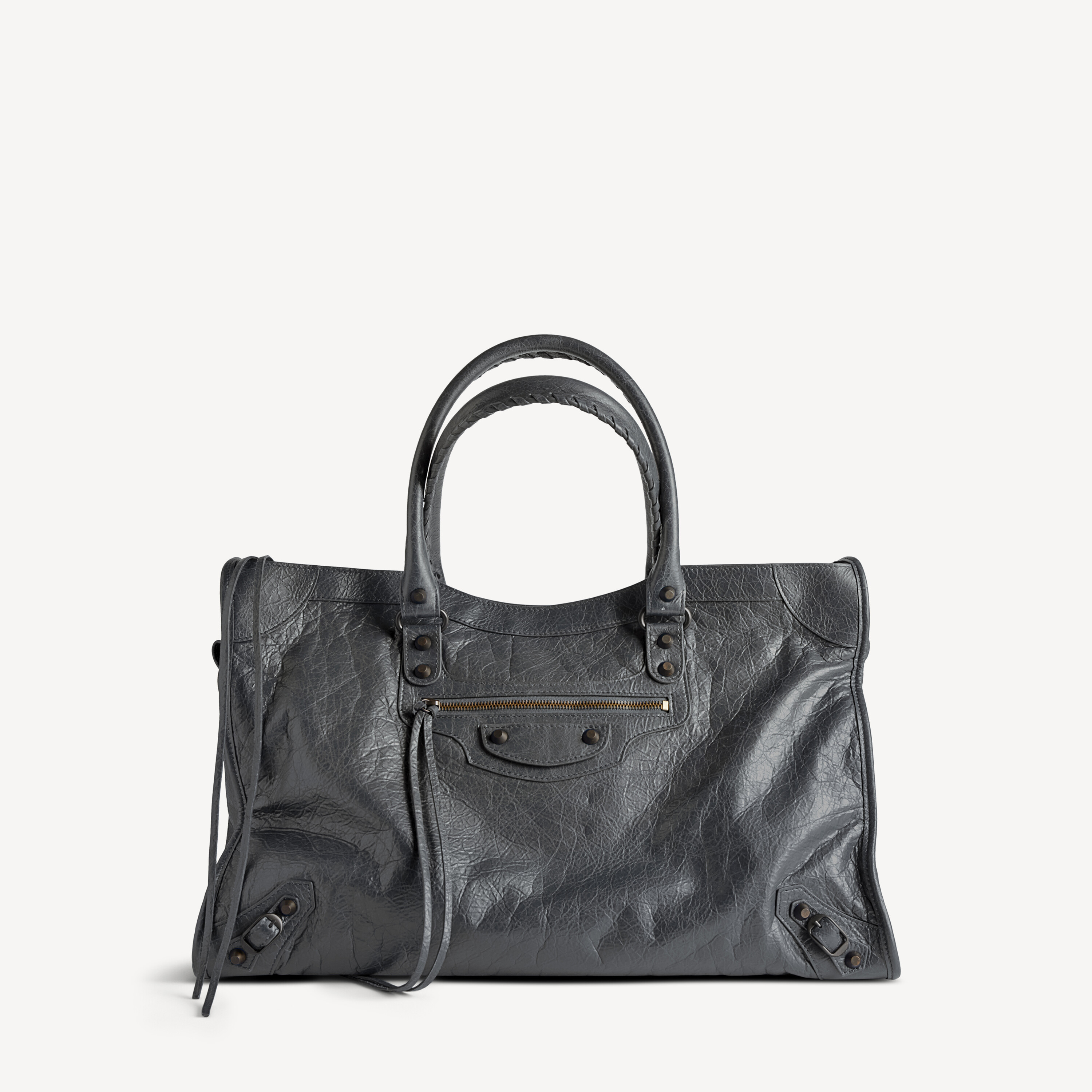 Balenciaga ニコラ期 CITY ボディバック グレー Le city バッグ ラージ