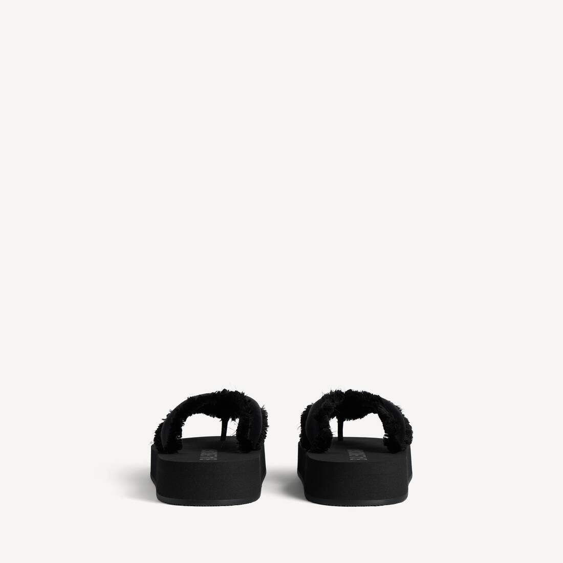 Chancla Jet Lag para Mujer en Negro | Balenciaga Espa&ntilde;a ES - Image 4