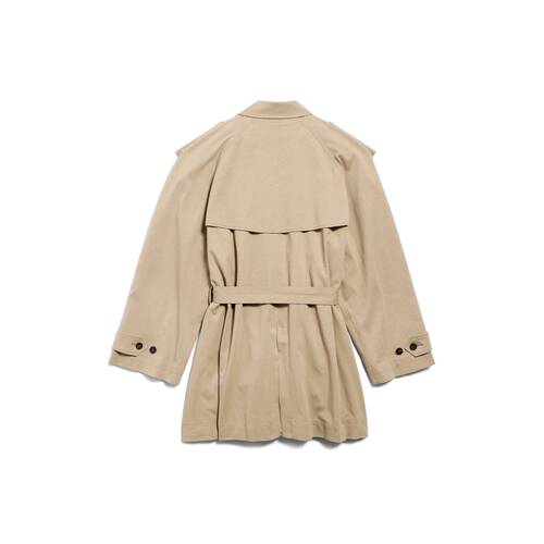 クロップド ライト trench