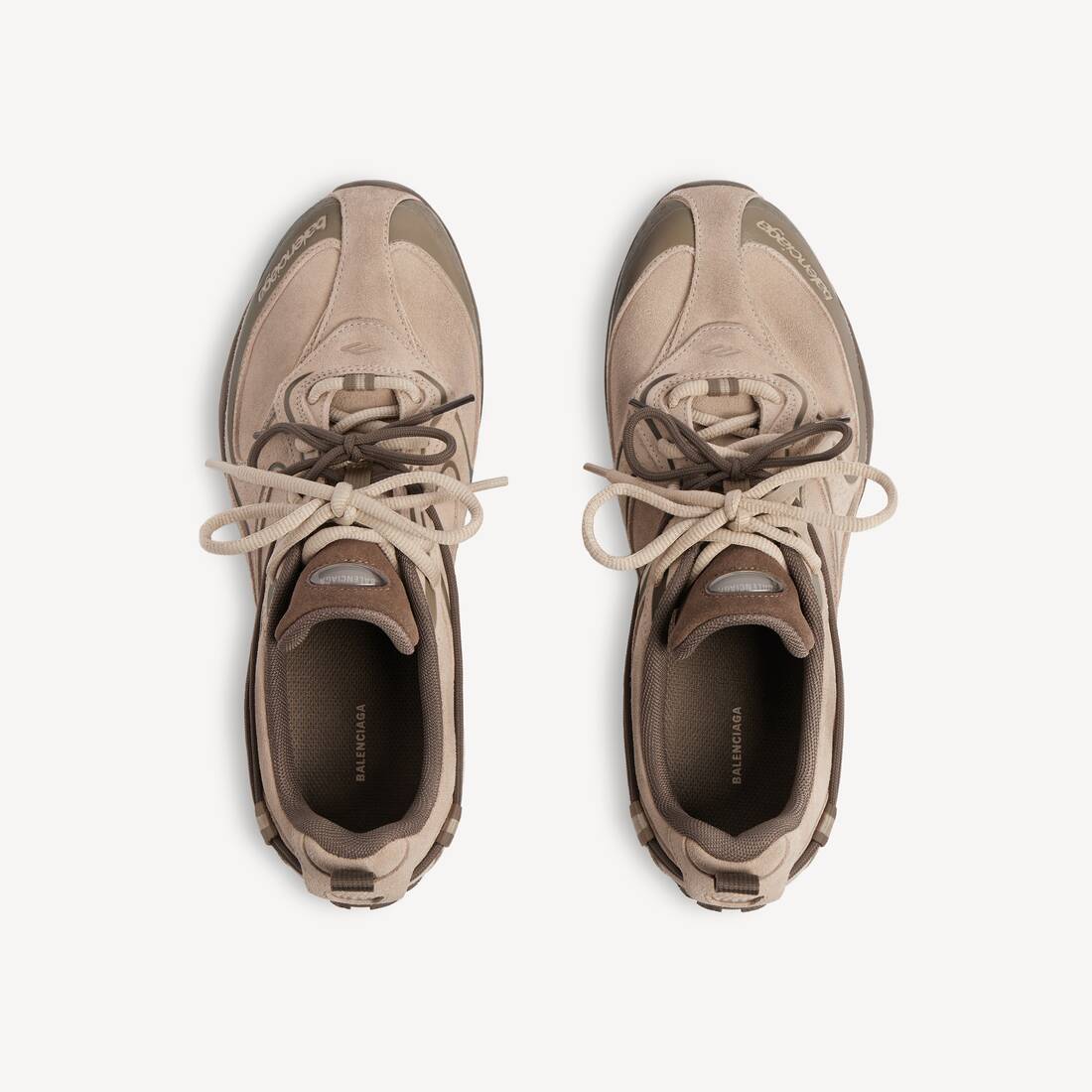 ベージュ/ブラウン の ウィメンズ Radar Velvety スニーカー | Balenciaga 日本 JA - Image 4