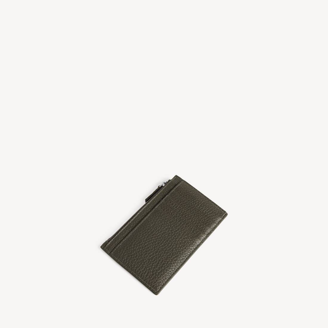 Men's Credit Long Coin And Card Holder in Khaki | Balenciaga Republic Of Korea EN - Image 2