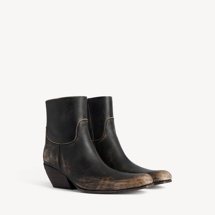 Donna's Stivaletti Memphis in Nero/beige - Donna | Balenciaga Italia IT - Image 2