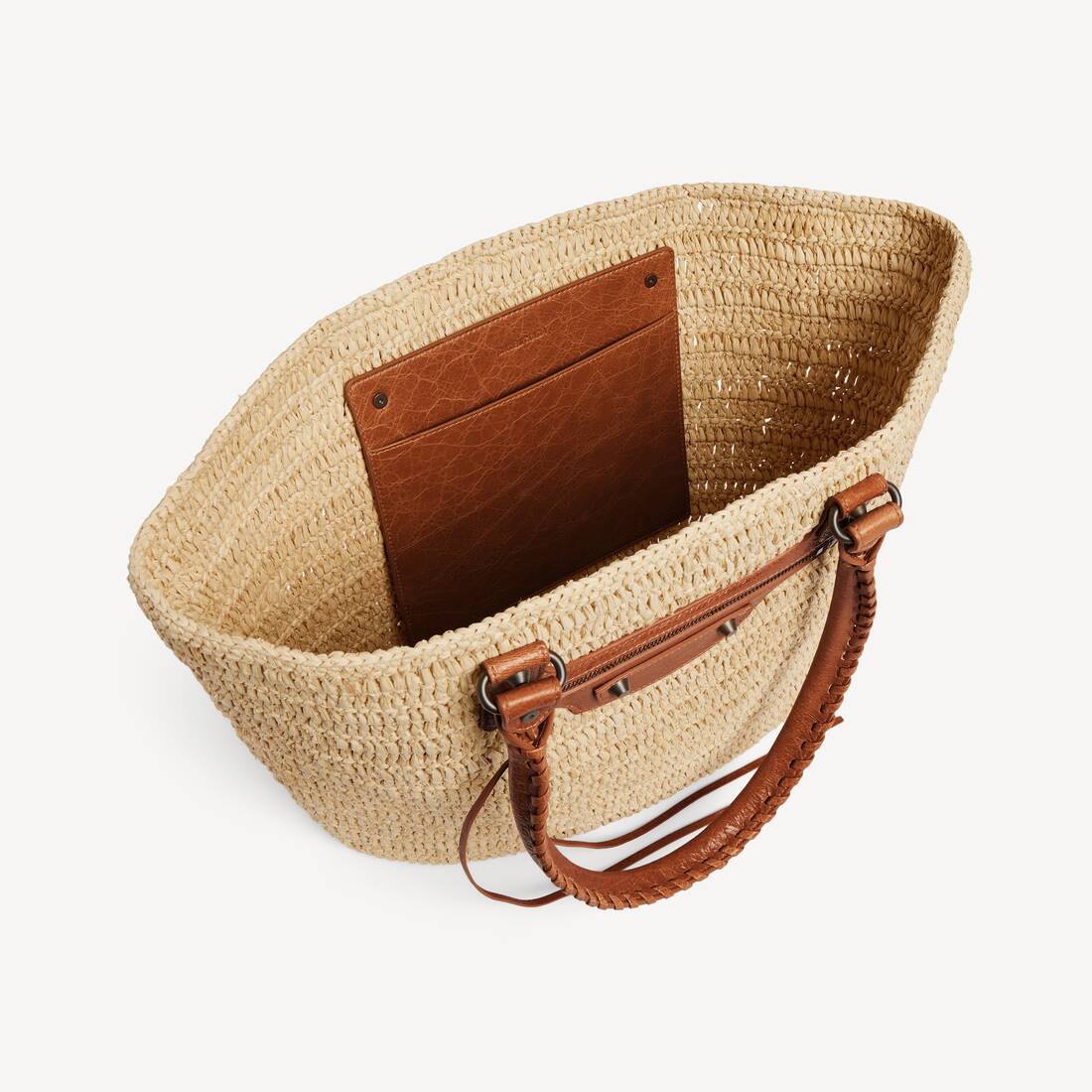 Cesta Le City Mediana para Mujer en Natural/c&aacute;mel | Balenciaga Espa&ntilde;a ES - Image 4