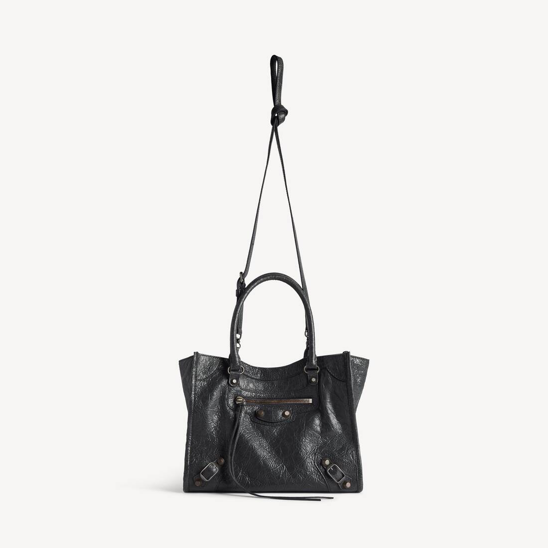 Women's Le City Tote Bag Mini in Black | Balenciaga United Kingdom EN - Image 4