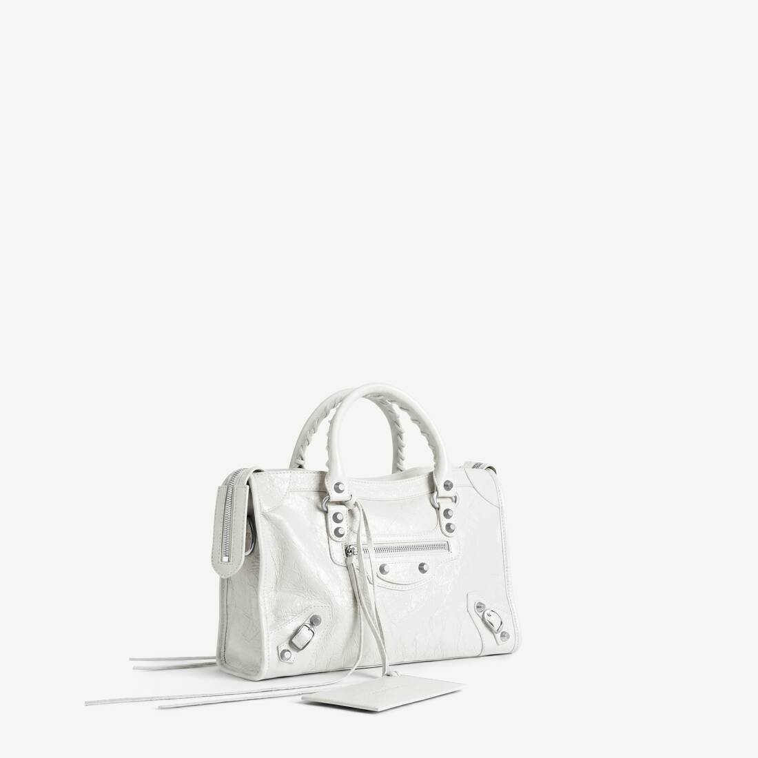 Le City Bag Small in Optic White | Balenciaga Canada EN - Image 2