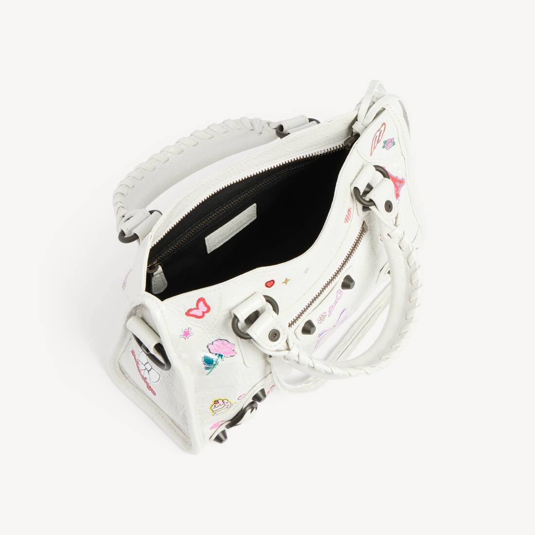 Women's Le City Bag Mini in White/multicolor | Balenciaga Romania EN - Image 5