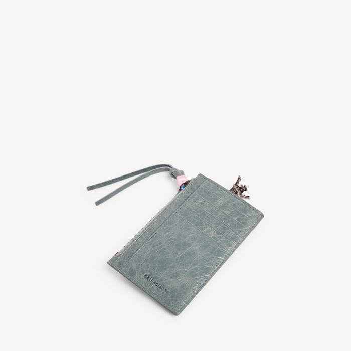 Women's Le City Long Coin And Card Holder in Blue Grey - Women | Balenciaga Australia EN - Image 2