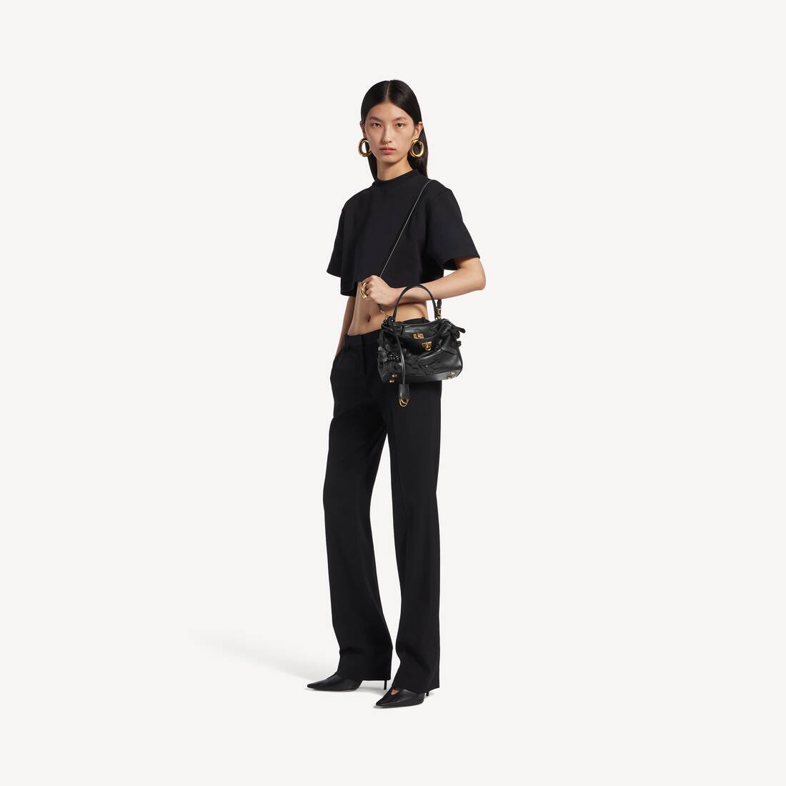 Women's Rodeo Handbag Mini in Black | Balenciaga United States EN - Image 9