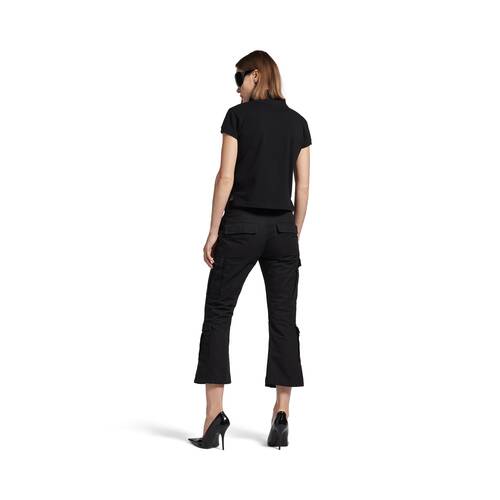 cargo capri trousers