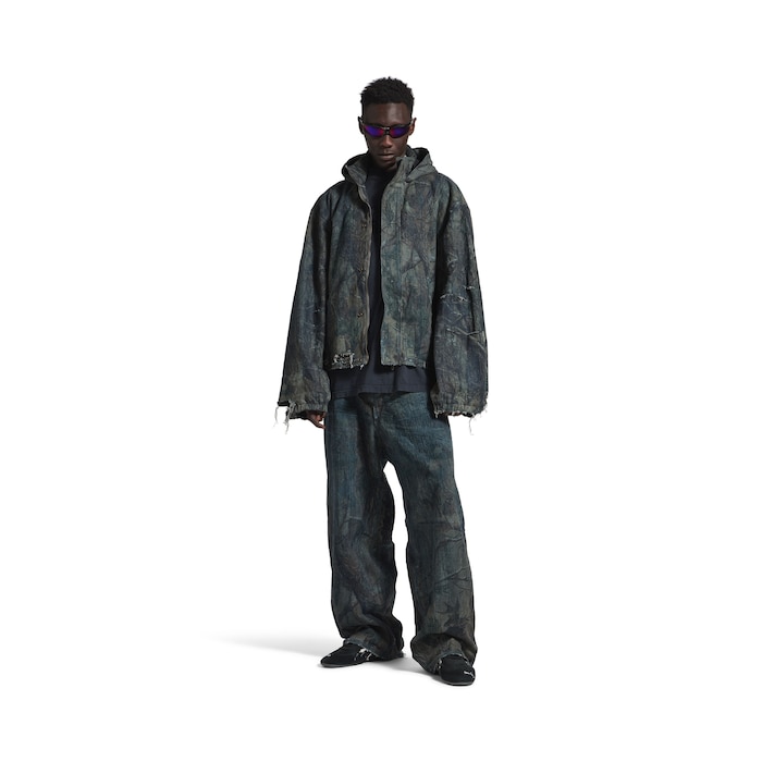 chaqueta con capucha workwear