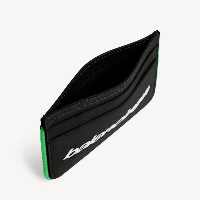Men's Biker Card Holder in Black - Men | Balenciaga Macau SAR EN - Image 3