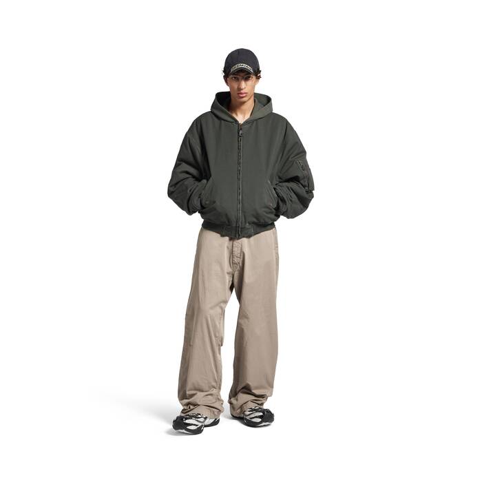 フーデッド standard bomber ジャケット