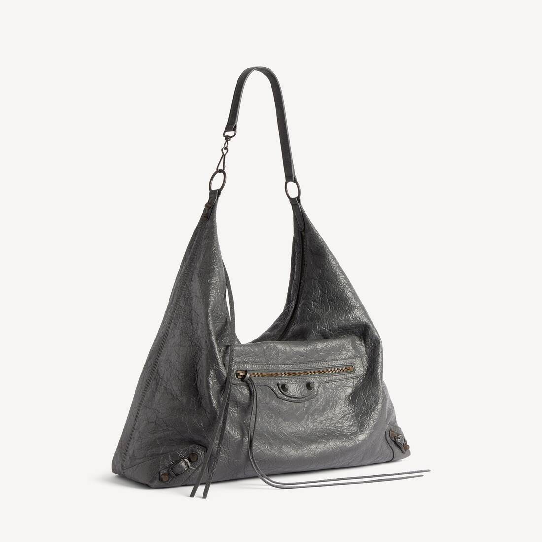Women's Le City Hobo Bag Large in Volcanic Rock | Balenciaga Netherlands EN - Image 2
